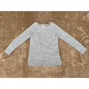 Banana‎ Republic Gray Knit Sweater Made of Italian Yarn Women's Size Medium